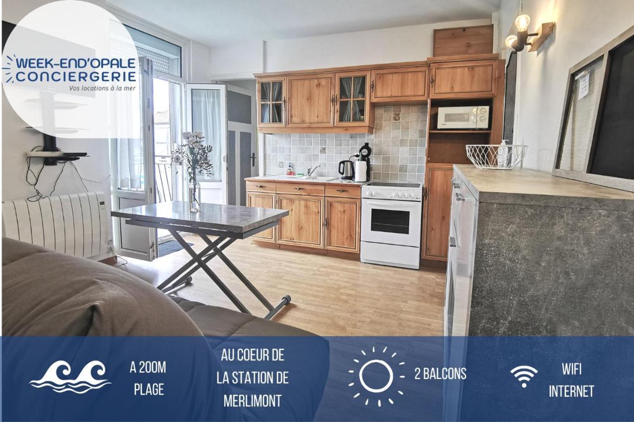 Appartement Le Bord De Plage Мерлимон-Плаж Экстерьер фото
